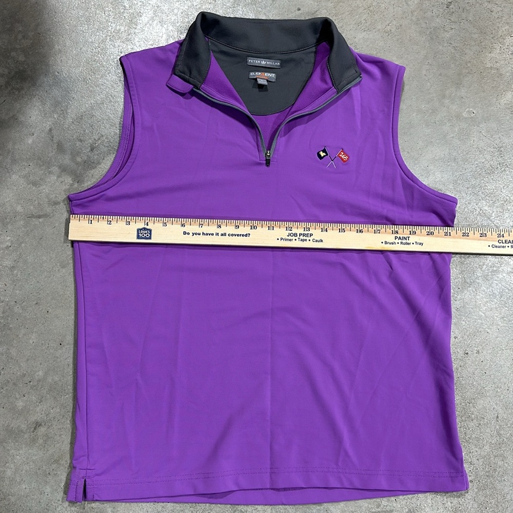Peter Millar size small wicking sleeveless P4 - Picture 4 of 6